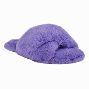 Nine West Cozy Flat Slippers - Light Purple - Ireland (RG8179203)